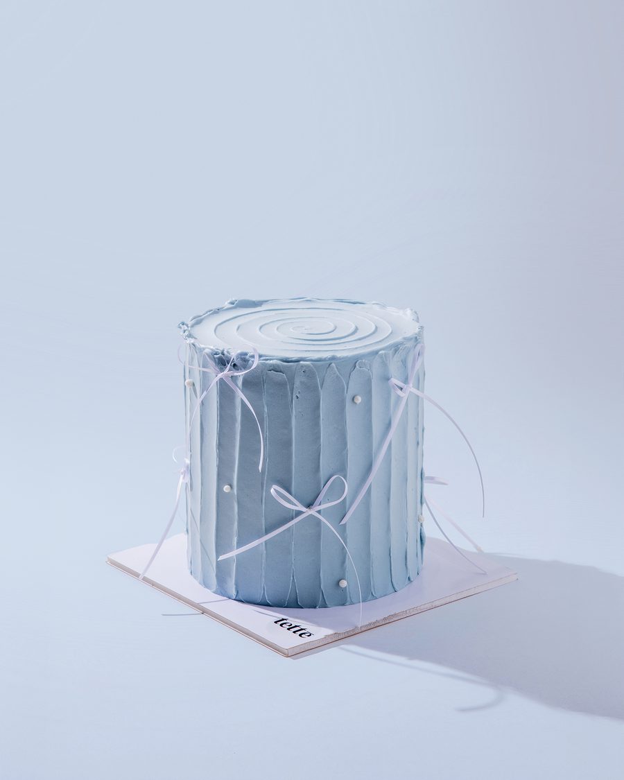 Pastel azul tette